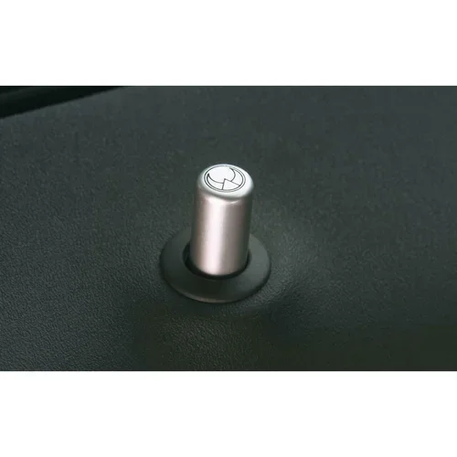 Heico Aluminum 2-piece Door Lock Pin Set, Volvo C30/C70