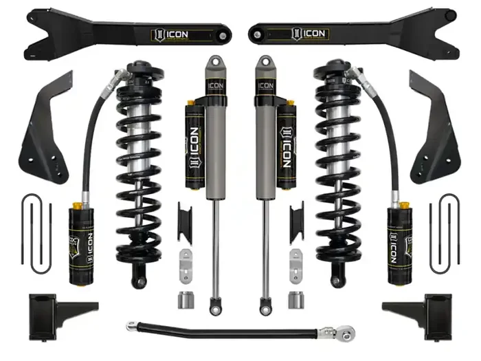 ICON 2008-2010 FORD F-250/F-350 SUPER DUTY 4-5.5″ LIFT STAGE 4 COILOVER CONVERSION SYSTEM WITH RADIUS ARM – K63124R