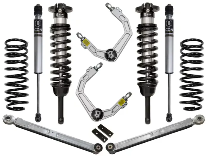 ICON 2010-UP 4RUNNER/2010-2014 FJ CRUISER 0-3.5″ LIFT STAGE 3 SUSPENSION SYSTEM WITH BILLET UCA – K53063