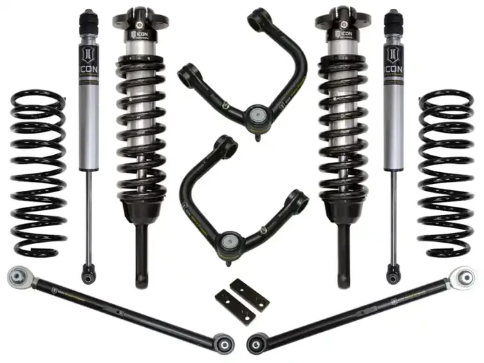 ICON 2010-UP 4RUNNER/2010-2014 FJ CRUISER 0-3.5″ LIFT STAGE 3 SUSPENSION SYSTEM WITH TUBULAR UCA – K53063T