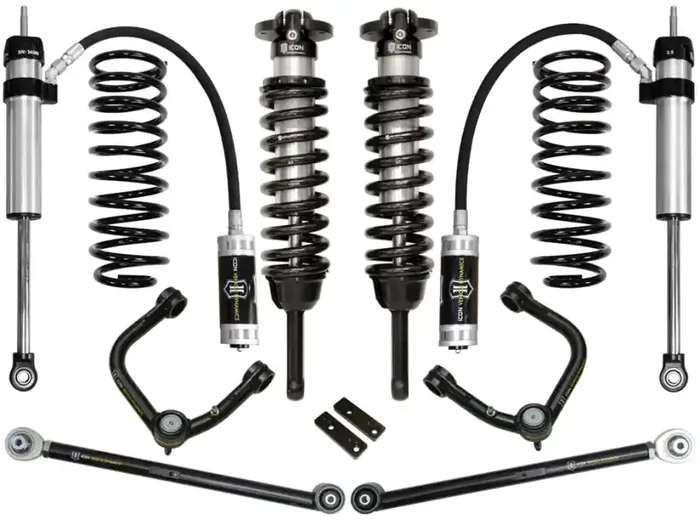 ICON 2010-UP 4RUNNER/2010-2014 FJ CRUISER 0-3.5″ LIFT STAGE 4 SUSPENSION SYSTEM WITH TUBULAR UCA – K53064T