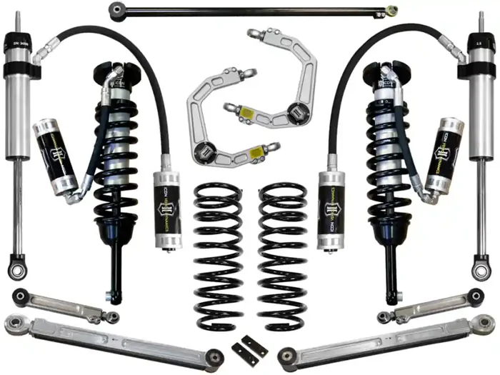 ICON 2010-UP 4RUNNER/2010-2014 FJ CRUISER 0-3.5″ STAGE 6 SUSPENSION SYSTEM W BILLET UCA – K53066