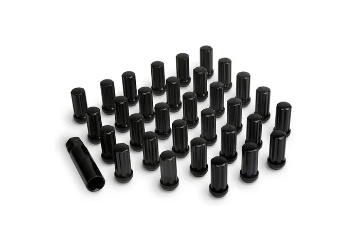 ICON Alloys Lug Nut Kit Black – 14×1.5 – 32 Lug Nuts w/ Key