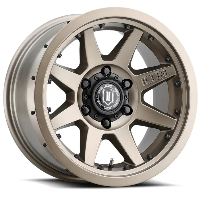 ICON Rebound Pro 17×8.5 5×150 25mm Offset 5.75in BS 110.1mm Bore Bronze Wheel