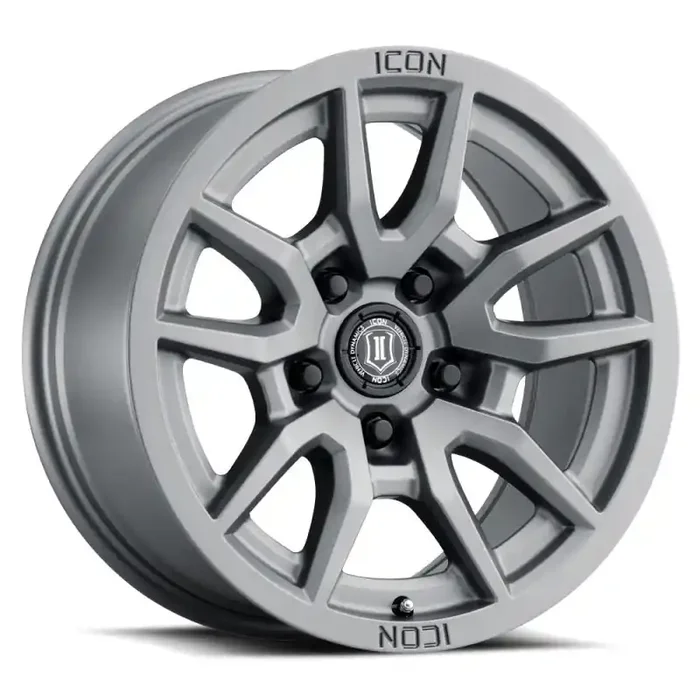 ICON Vector 5 17×8.5 5×150 25mm Offset 5.75in BS 110.1mm Bore Titanium Wheel