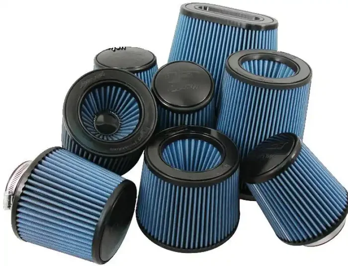 Injen AMSOIL Ea Nanofiber Dry Air Filter – 2.75 Filter 5 Base / 5 Tall / 4 Top – 40 Pleat