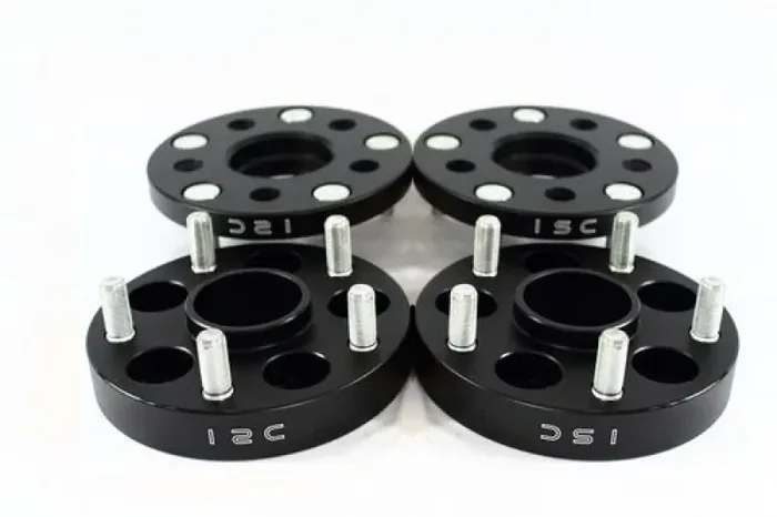 ISC Suspension 5×114.3 Hub Centric Wheel Spacers 20mm Black (Pair)