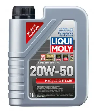 Liqui Moly MoS2 Antifriction Motoroil 20W-50 – 5L