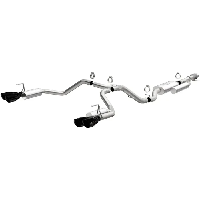 MagnaFlow Exhaust Products Street Series Black Chrome Cat-Back System – 19541