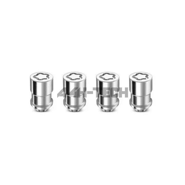 McGard locking nuts set chrome (closed end) M12x1.5mm (Round conical)