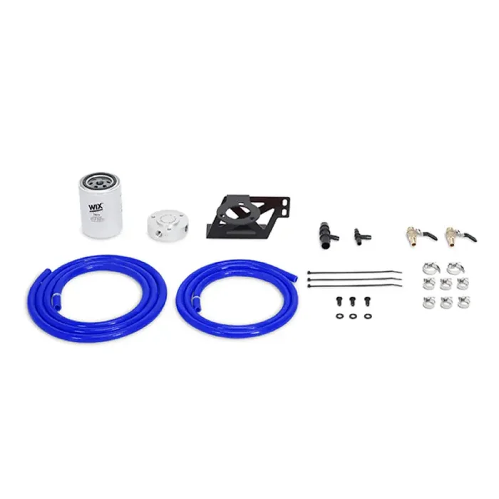 Mishimoto 08-10 Ford 6.4L Powerstroke Coolant Filtration Kit – Blue
