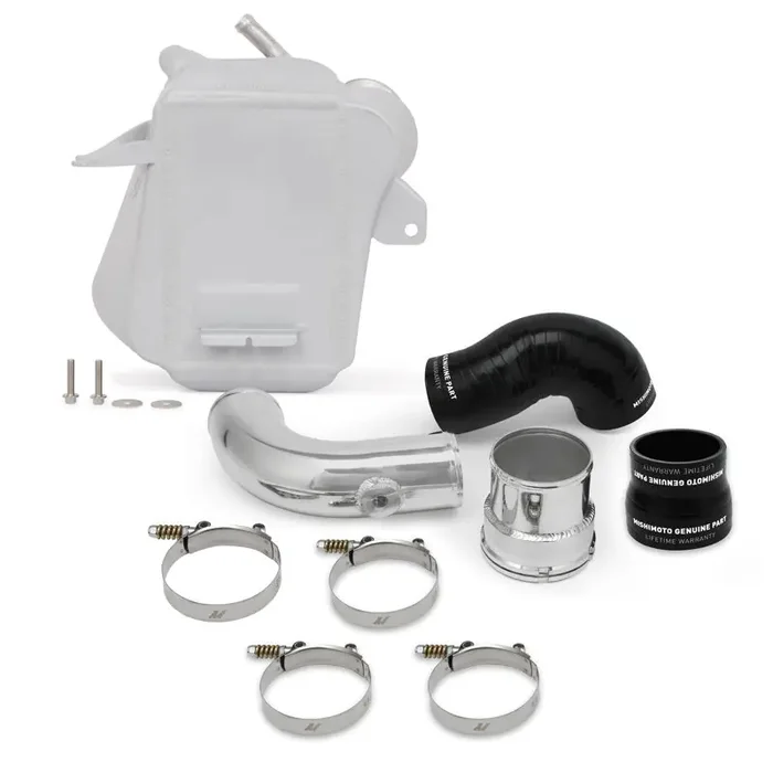 Mishimoto 2017+ Ford 6.7L Powerstroke Air-To-Water Intercooler – Micro-Wrinkle Silver