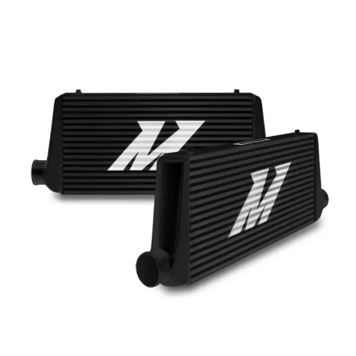 Mishimoto Universal Black R Line Intercooler Overall Size 31x12x4 Core Size 24x12x4 Inlet / Outlet