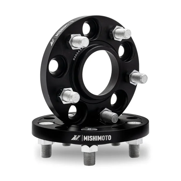Mishimoto Wheel Spacers – 5×114.3 – 60.1 – 15 – M12 – Black