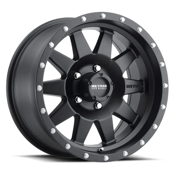 MR301 The Standard MATTE BLACK 20X9 6X135 18mm