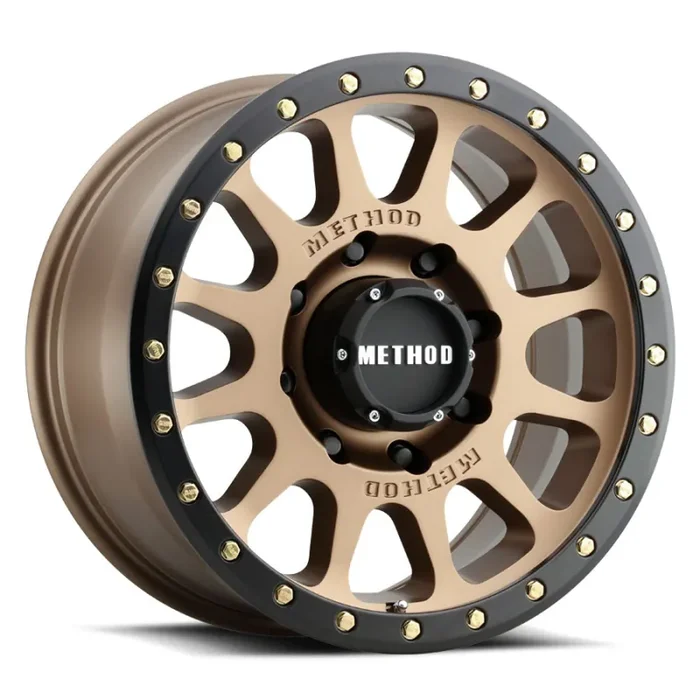MR305 NV HD METHOD BRONZE – MATTE BLACK LIP 18X9 8X6.5 18mm
