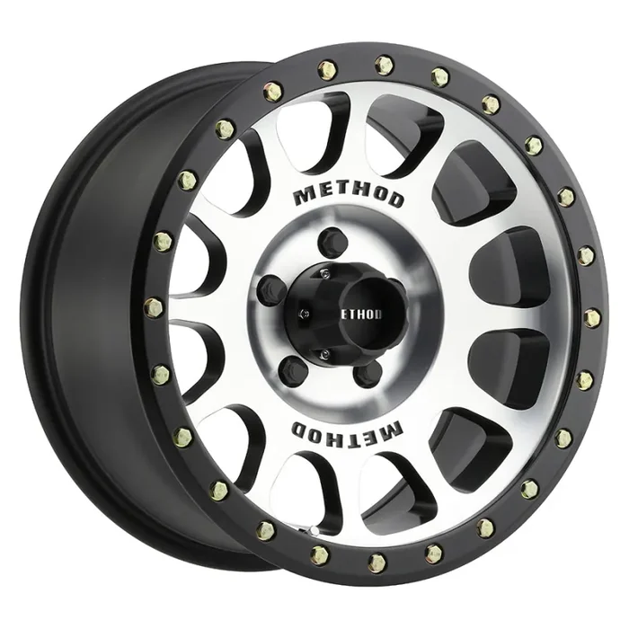 MR305 NV MACHINED – MATTE BLACK LIP 18X9 6X135 18mm