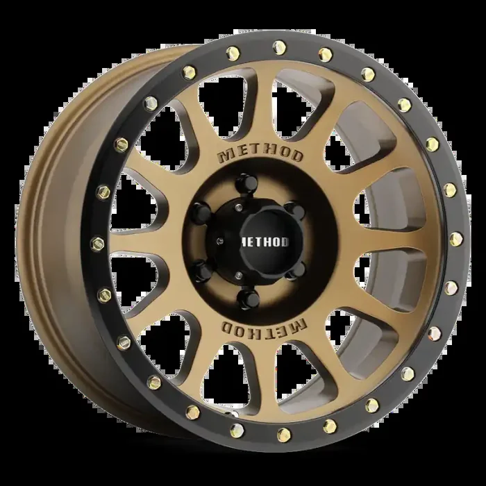 MR305 NV METHOD BRONZE – MATTE BLACK LIP 17X8.5 6X5.5 25mm
