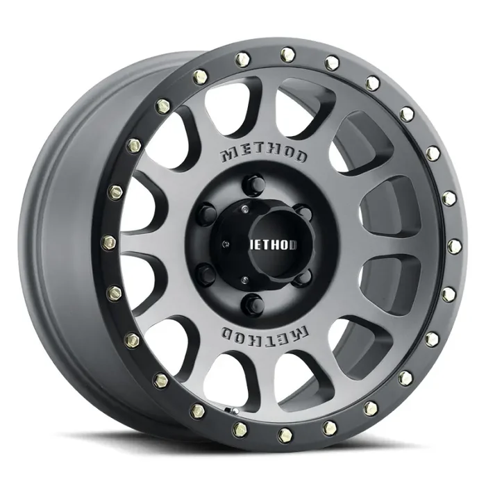 MR305 NV TITANIUM – MATTE BLACK LIP 18X9 6X5.5 18mm