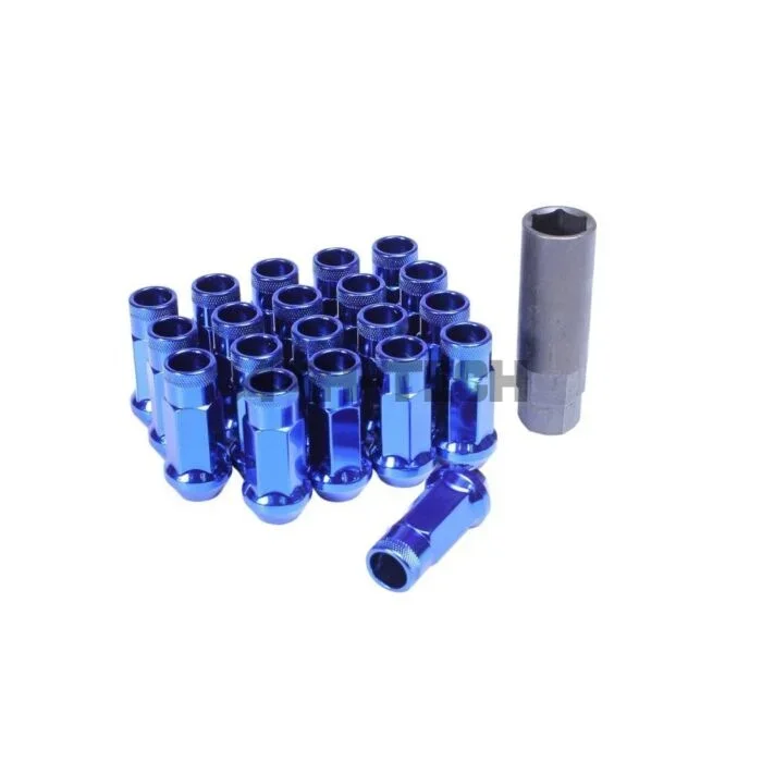 Muteki SR 48 wheel nuts blue (open end) M12x1.5 (conical)