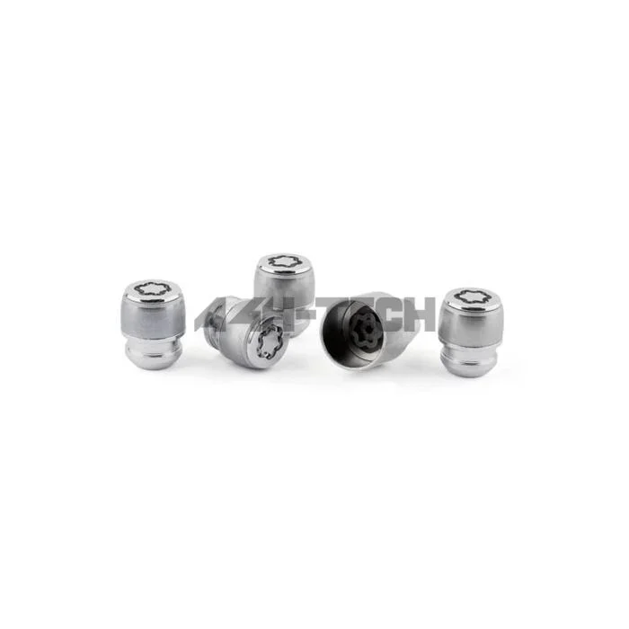 OEM Honda Locking nuts chrome M14x1.5mm round conical (Honda Civic 2015+ Type R Turbo FK2/FK8/FL5)