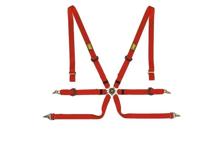 OMP Racing OMP Safety Harness One 2In Pull Up – Black (Fia 8853-2016)
