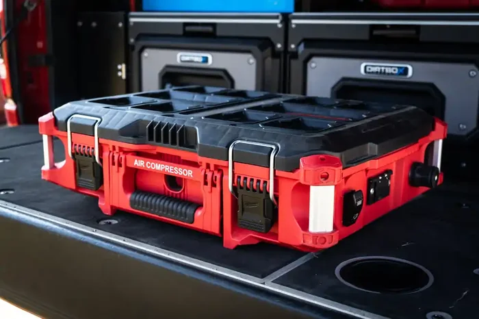 Packout Portable Twin Air Compressor Box