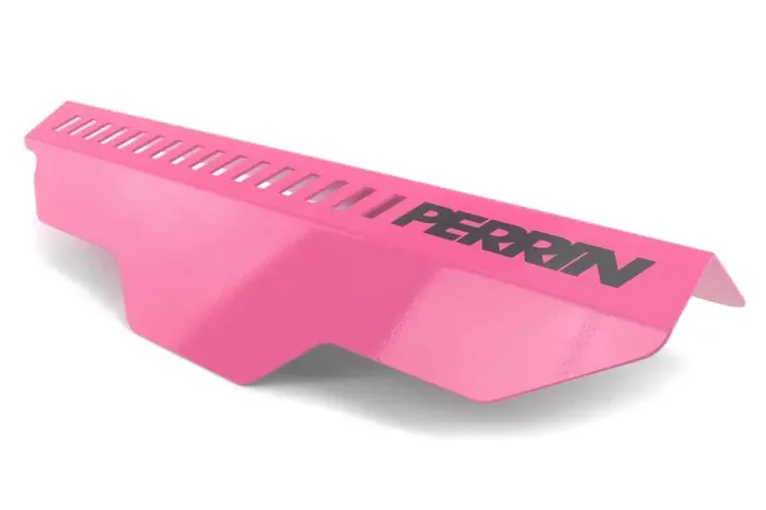 PERRIN 02-14 Subaru WRX / 04-21 STI / 08-11 Impreza Pulley Cover – Hyper Pink