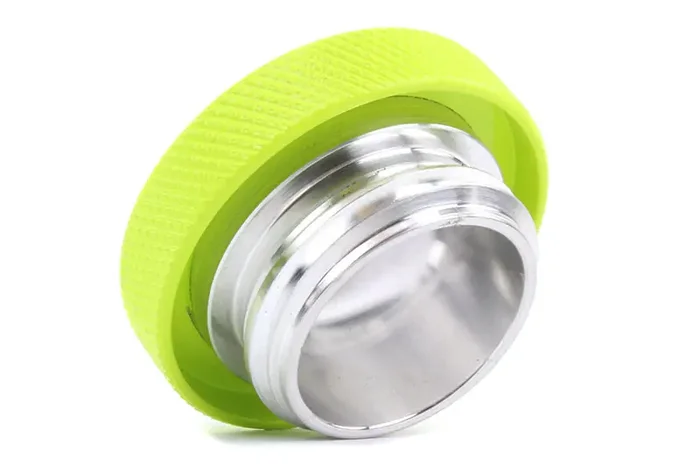 PERRIN 02-25 Subaru Impreza/WRX/STI & 13-25 Crosstrek/BRZ/FR-S/GR86/GR86 Oil Fill Cap – Neon Yellow