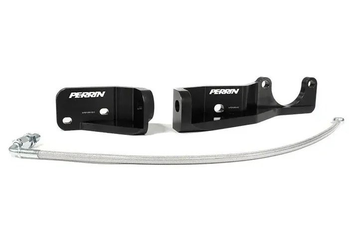 PERRIN 15-21 Subaru Impreza/WRX/STI Pitch Stop Mount & Firewall Brace – Black