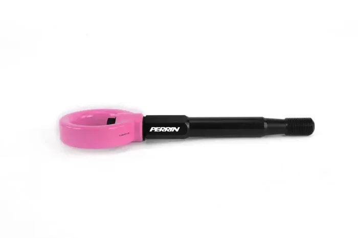 PERRIN 22-25 Subaru WRX / 18-23 Crosstrek Tow Hook Kit (Rear) – Hyper Pink
