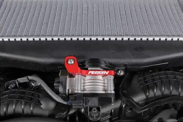 PERRIN 22-25 Subaru WRX / 19-25 Ascent / 20-25 Outback & Legacy Turbo TMIC Bracket – Red