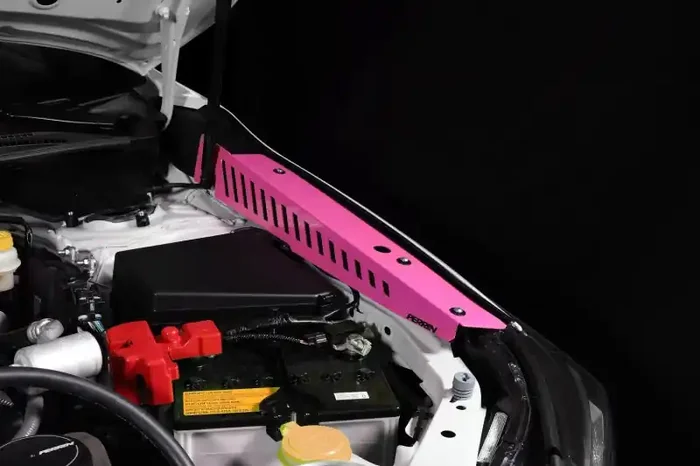 PERRIN 22-25 Subaru WRX Fender Shroud Set – Hyper Pink