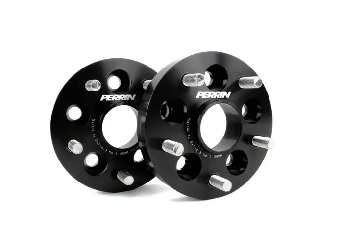 PERRIN Subaru/Toyota/Scion 25mm Wheel Adapter (Bolt-On Type) 5×100 to 5×114.3 w/56mm Hub – Pair