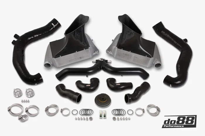 Porsche 911 Turbo (997.2) Intercooler Kit Black Pipe