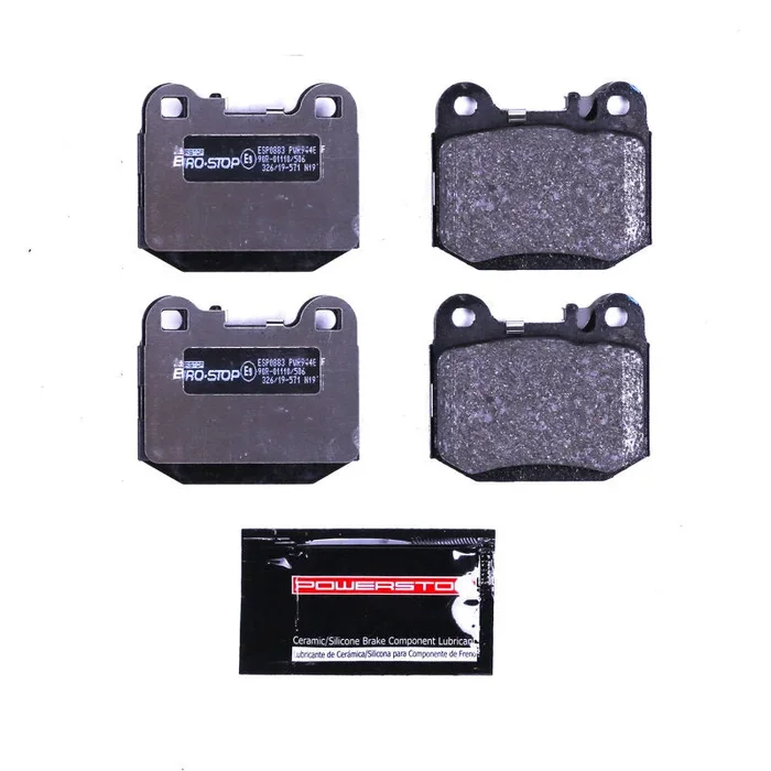PowerStop 00-03 Mercedes-Benz ML55 AMG Euro-Stop ECE-R90 Rear Brake Pads