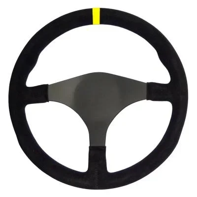Racetech 330mm Race Wheel Shallow Dish Round in Suede