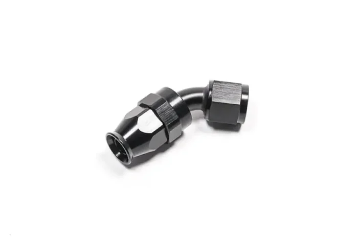 Radium Engineering -8AN 45 Degree PTFE Hose End – Black