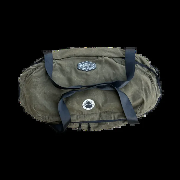 RalliTEK Overland Vehicle Systems x RalliTEK Large Duffle with Handle and Straps – Waxed Canvas