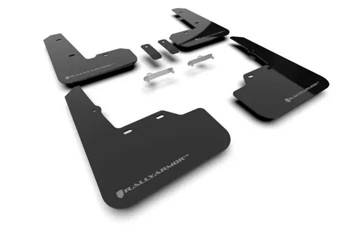 Rally Armor 22-25 Subaru WRX Black UR Mud Flap w/Dark Grey Logo