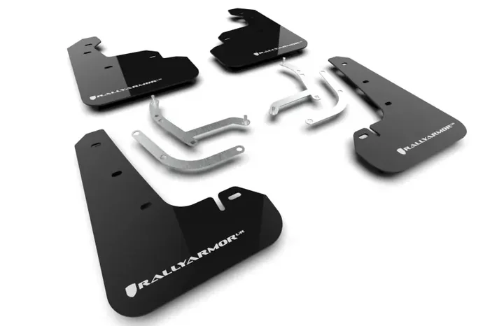 Rally Armor 24-25 Subaru Impreza Black UR Mud Flap w/ White Logo
