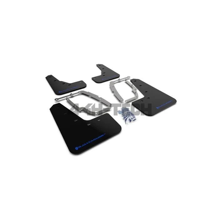 Rally Armor Mud flaps black/blue logo (Tesla model 3 17-23)