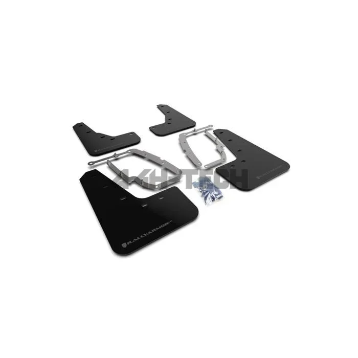 Rally Armor Mud flaps black/dark grey logo (Tesla model 3 17-23)