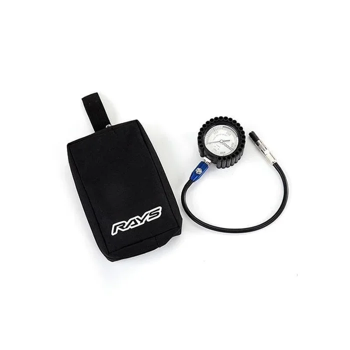 Rays Racing Air Gauge 75 PSI (Black) – Universal