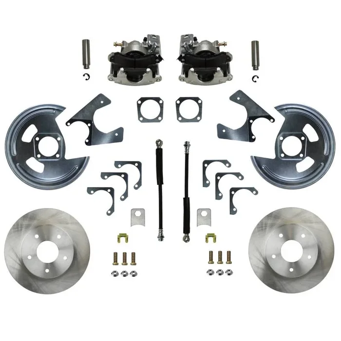 Rear Disc Brake Conversion Kit – GM 10 & 12 Bolt Axles 5 x4.75 non Staggered Shocks