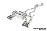 Remark Axleback Exhaust, BMW 2014+ M3 (F80) / 2014+ M4 (F82/F83) – True Titanium Tip Cover