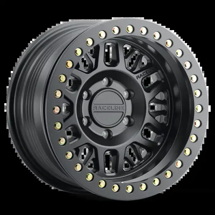 RYNO RT SATIN BLACK 17X9 6X5.5 (-12mm/4.5″BS)