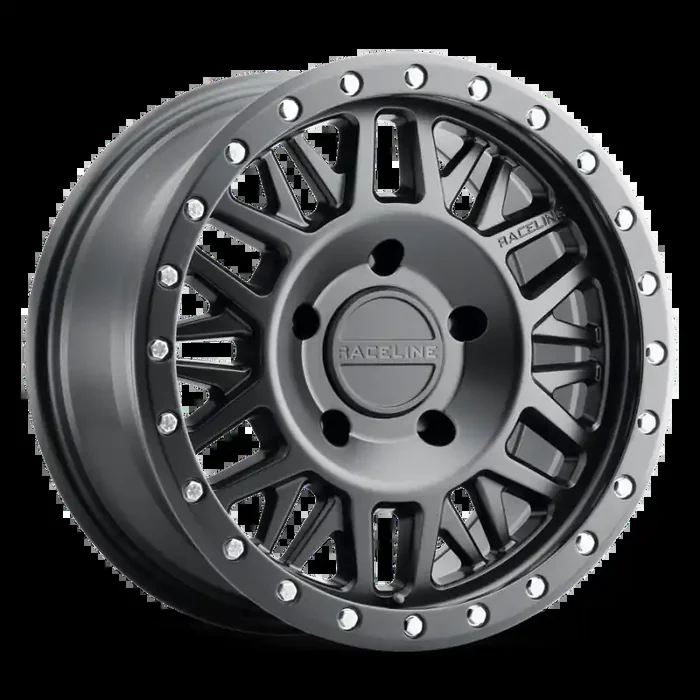 RYNO SATIN BLACK 17X9 8X180 -12mm