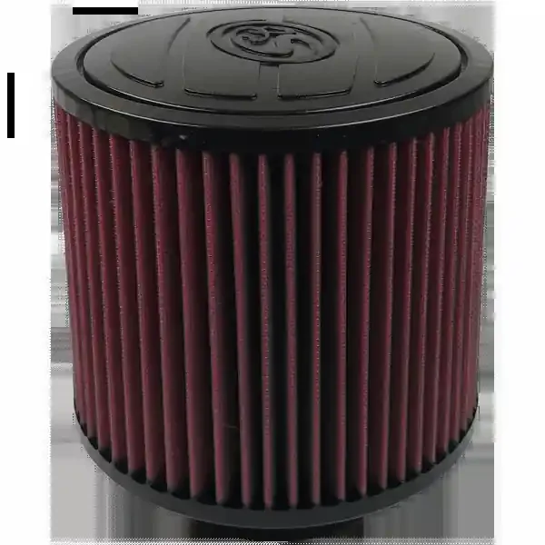 S&B Air Filter For Intake Kits 75-5061,75-5059 Oiled Cotton Cleanable Red – KF-1055