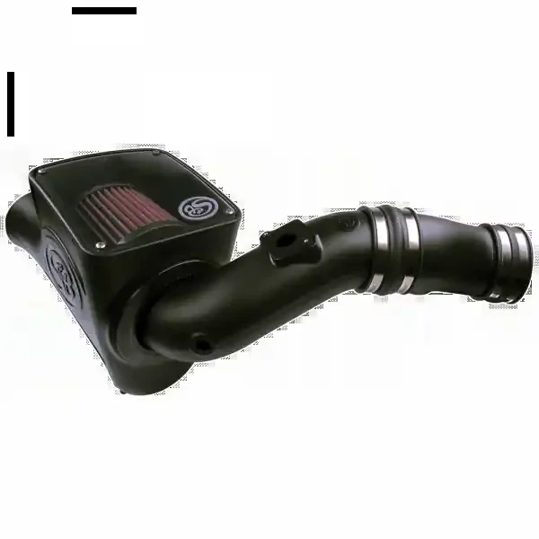 S&B Cold Air Intake For 03-07 Ford F250 F350 F450 F550 V8-6.0L Powerstroke Cotton Cleanable Red – 75-5070